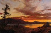 Frederick Edwin Church Sunset oil painting on canvas